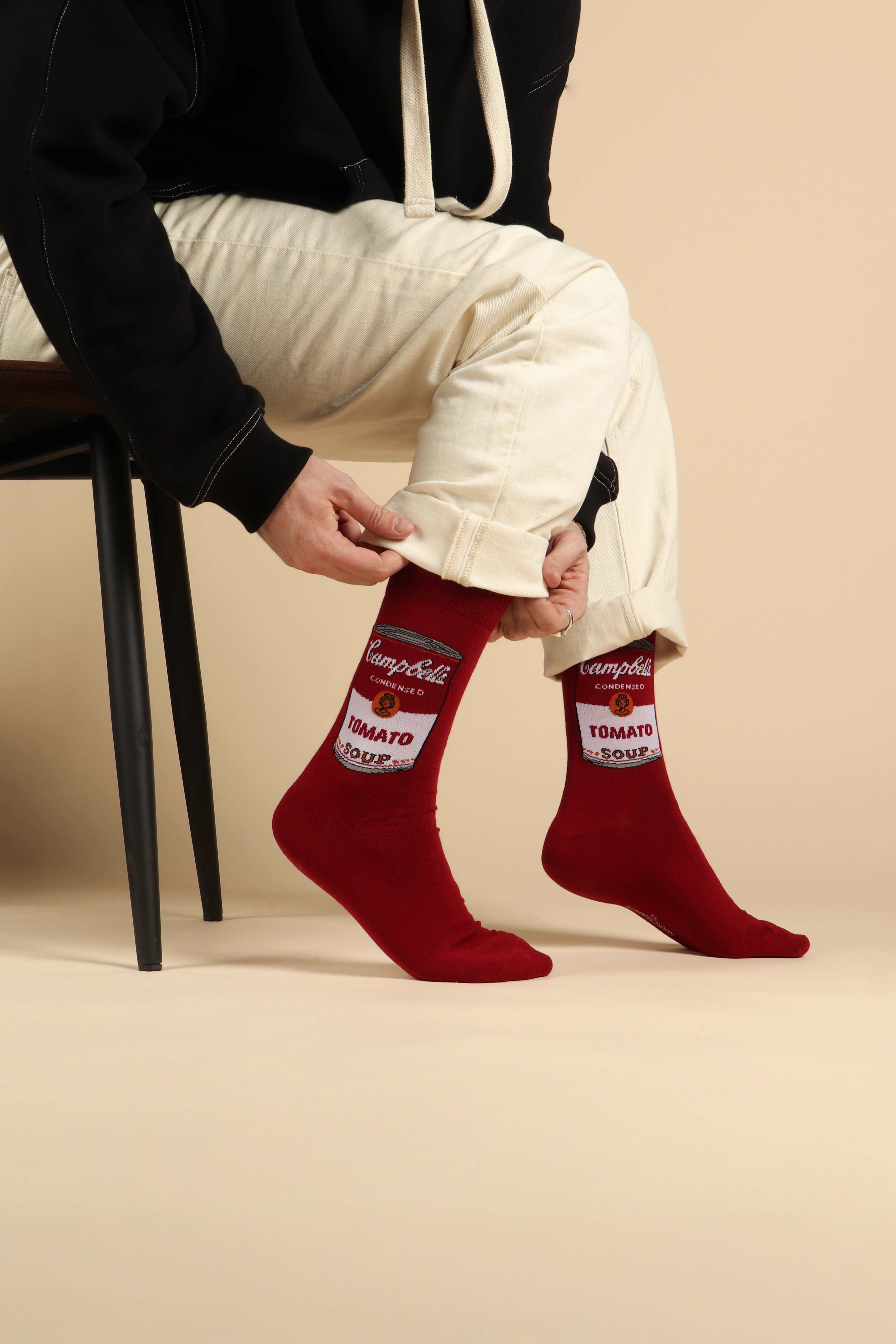 Y2 Cambell's Soup herensokken