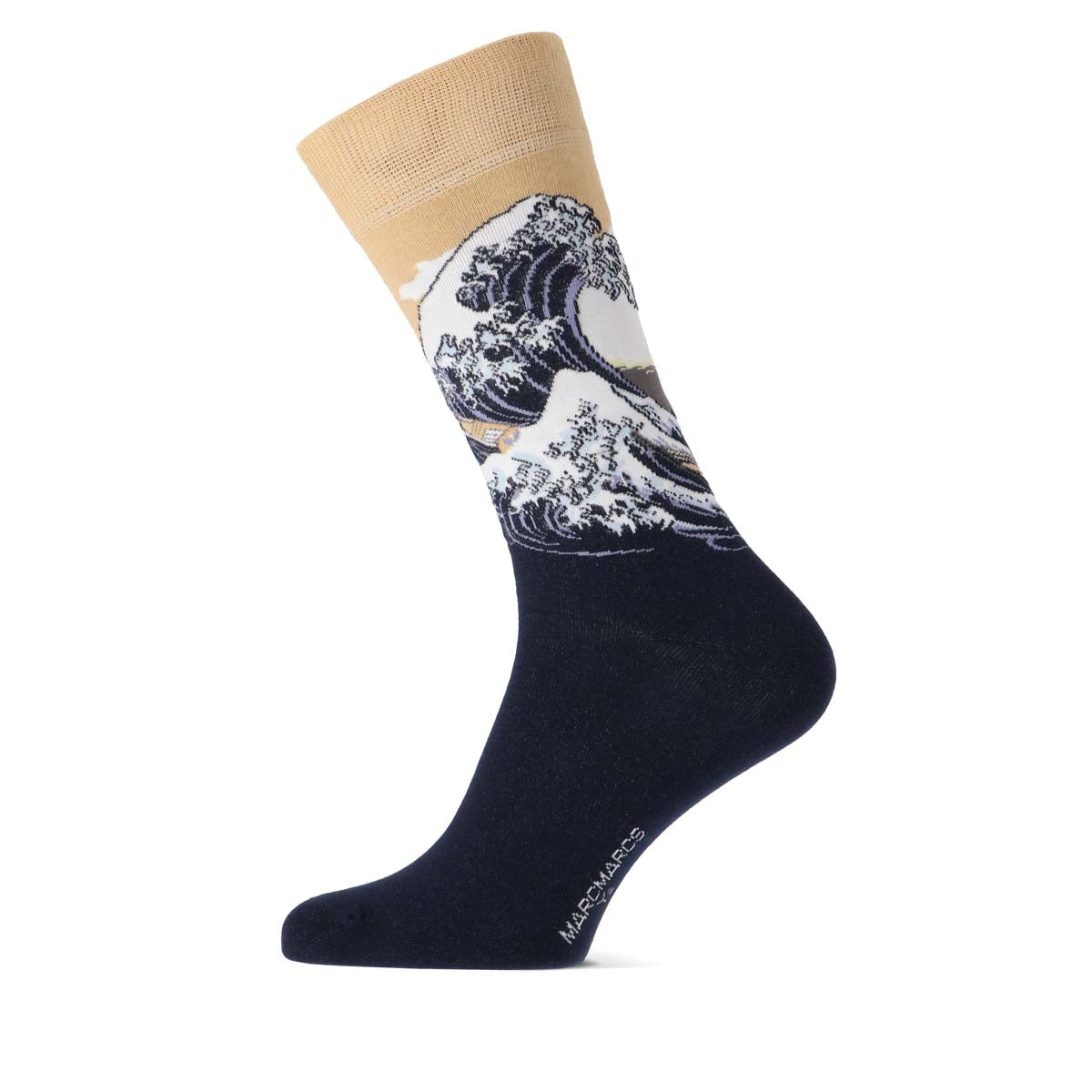 Y2 Great wave of Kanagawa herensokken