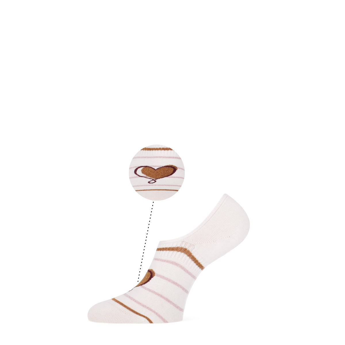 Bibi dames footies 2-pack