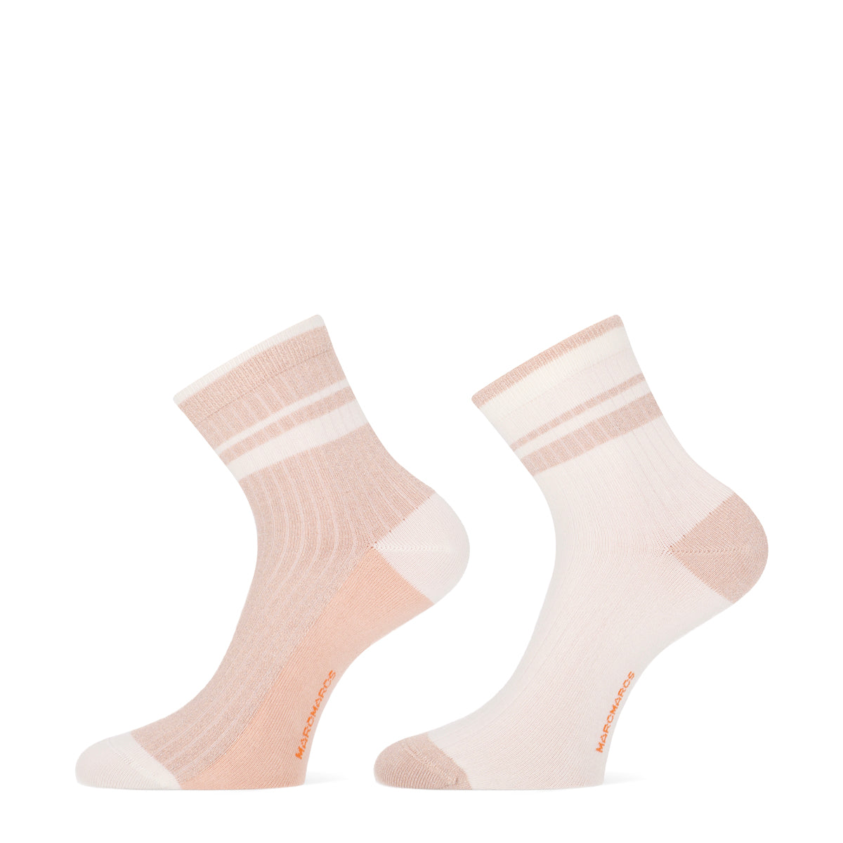 Venna dames shortsocks 2-pack