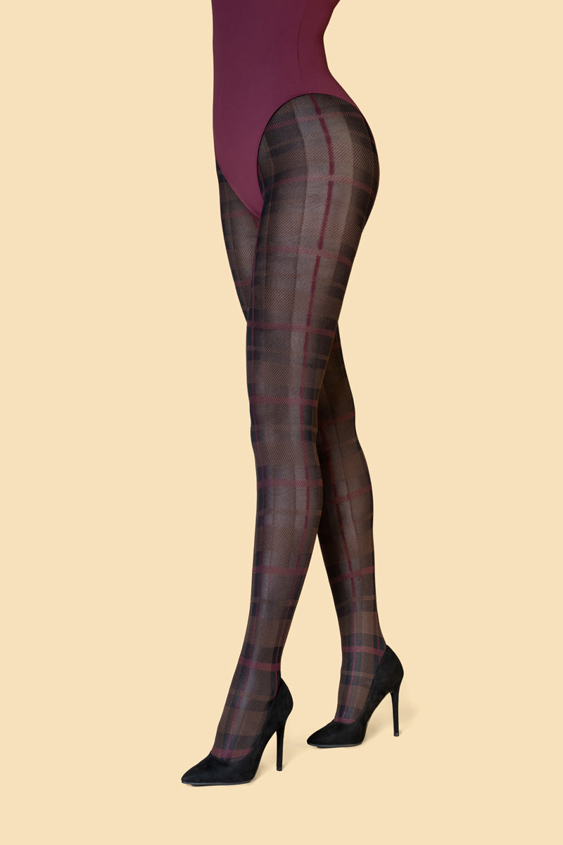 Tartan 50den panty