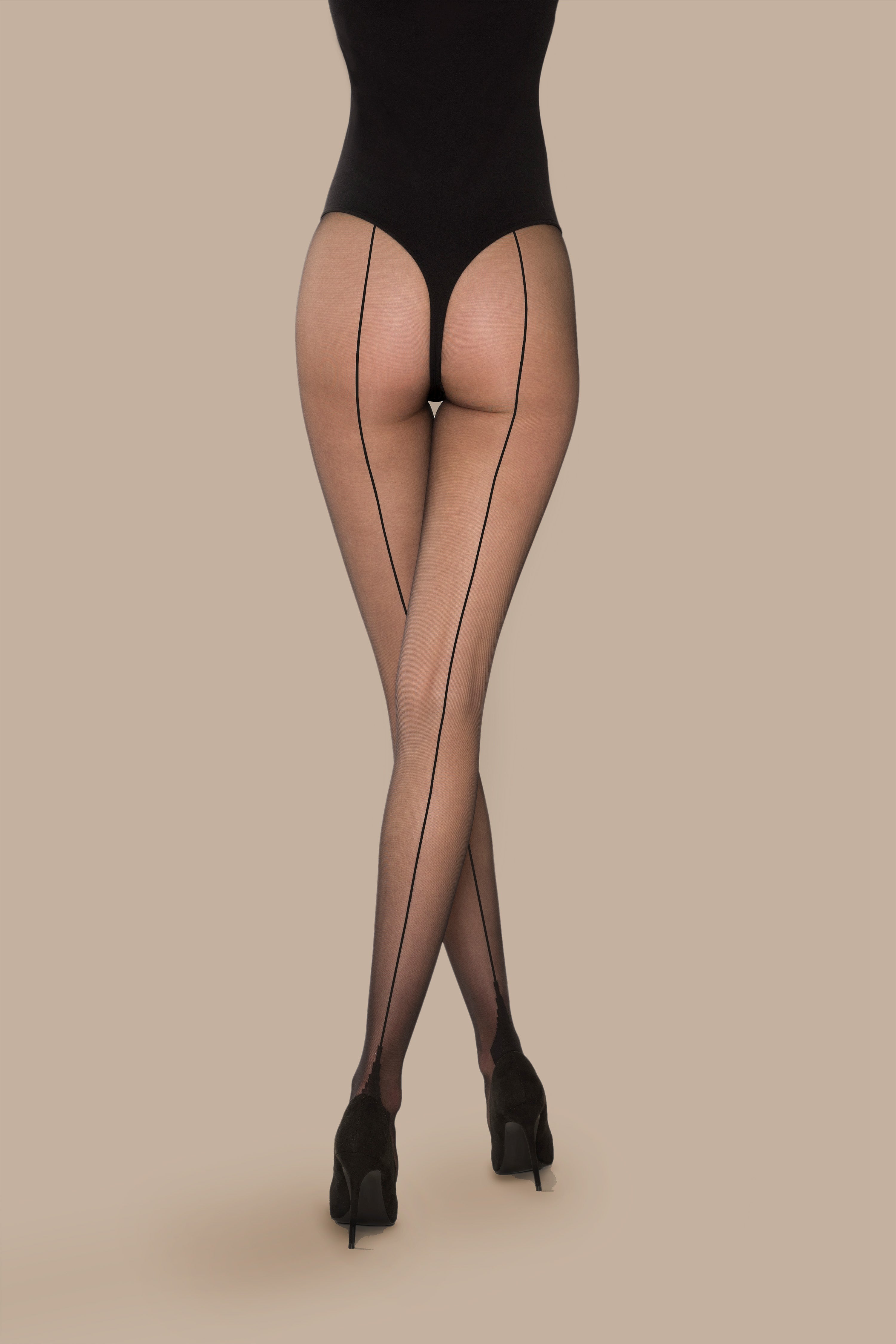 Marcmarcs Backseam 30 Den Panty