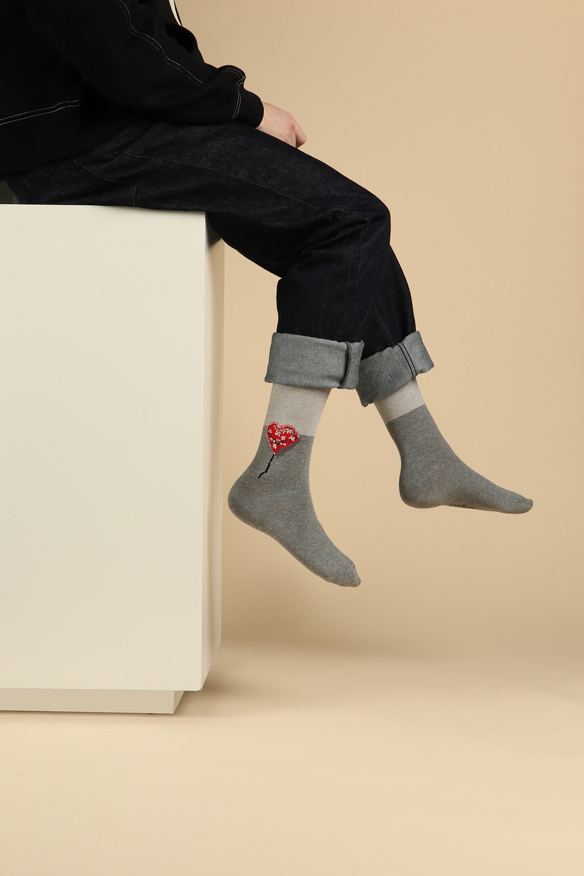 Y2 Bandaged Heart herensokken