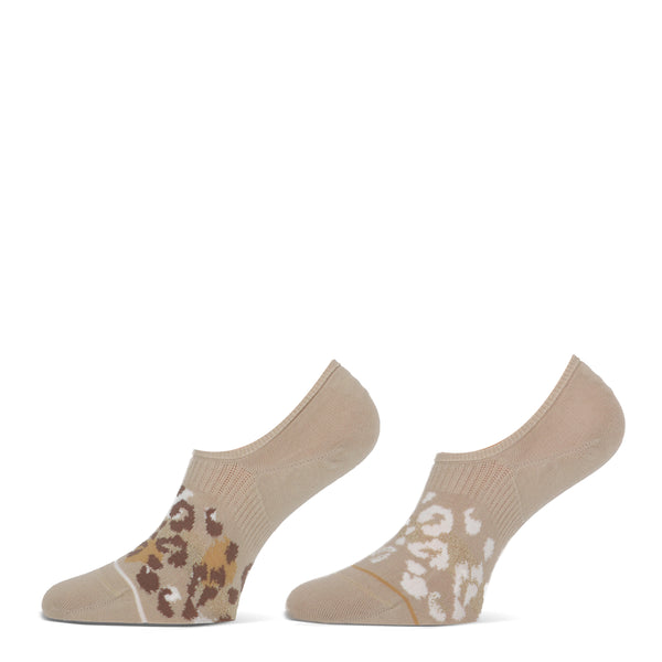 Leona dames footies 2-pack
