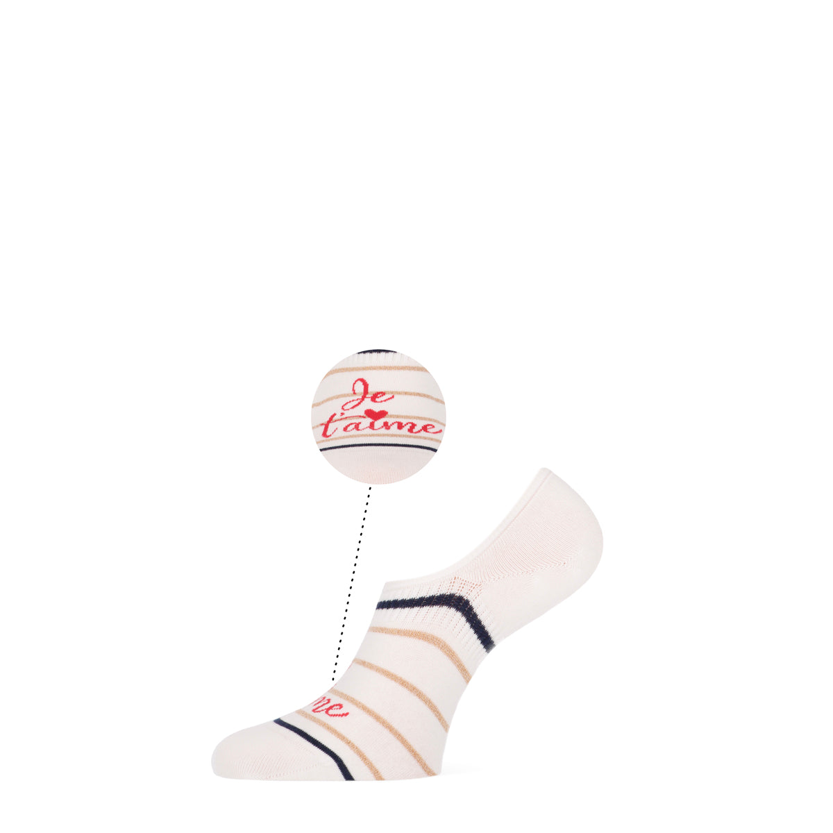 Bibi dames footies 2-pack