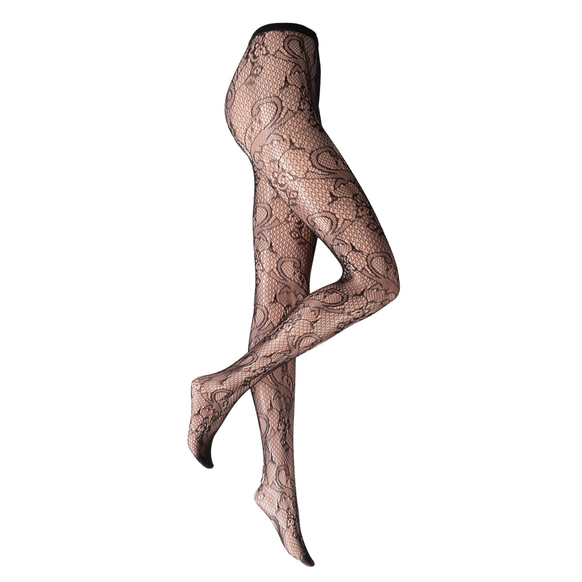 Lacy fishnet 40den tights