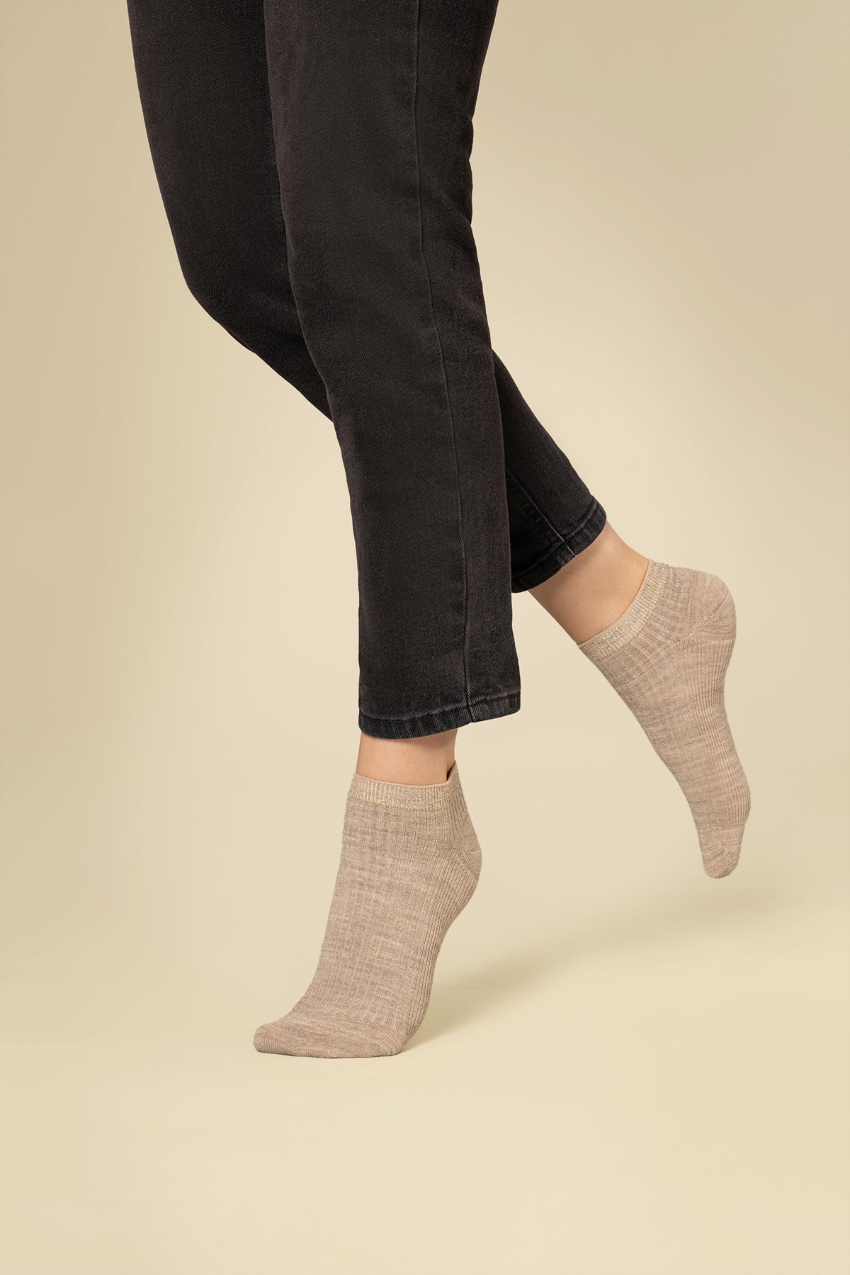 2er-Pack Sneakersocken aus New Yorker Wolle