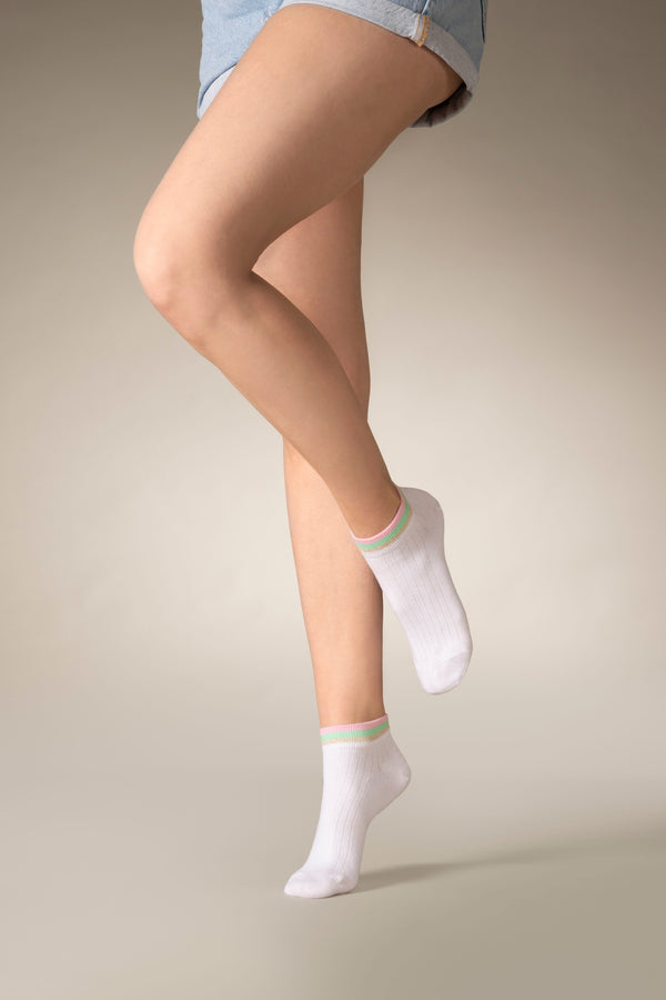 Felice Damen-Sneakersocken im 2er-Pack