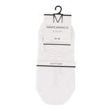 Cotton ABS invisible footies 2-pack