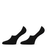 Cotton ABS invisible footies 2-pack