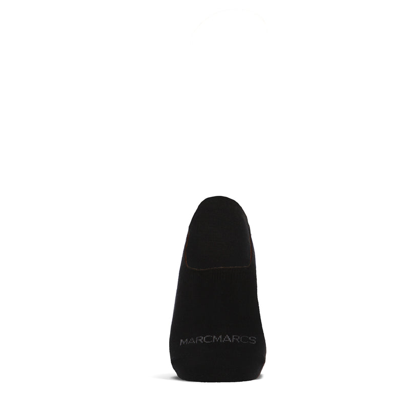 Cotton ABS invisible footies 2-pack