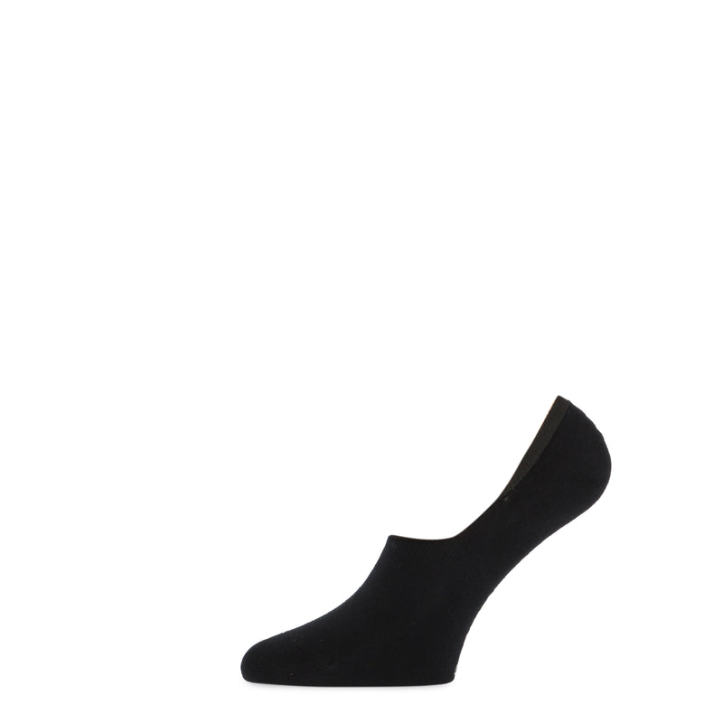 Cotton ABS invisible footies 2-pack