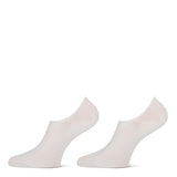 Unisex Invisible Footie Cotton ABS 2-Pack