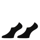 Unisex Invisible Footie Cotton ABS 2-Pack