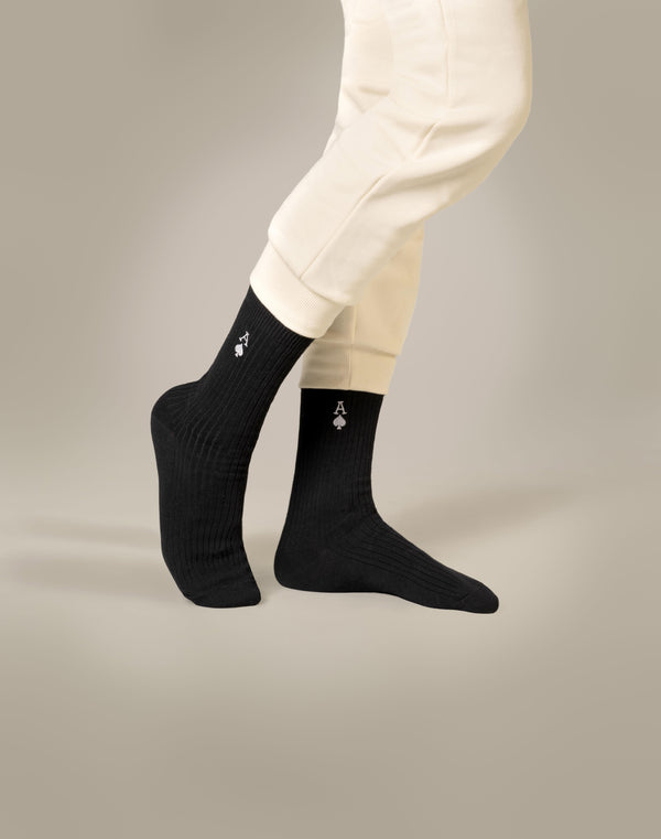 Tyler Ace Herrensocken aus Baumwolle im 2er-Pack