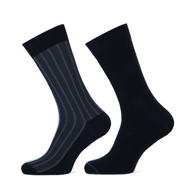 Manuel Baumwoll-Herrensocken im 2er-Pack