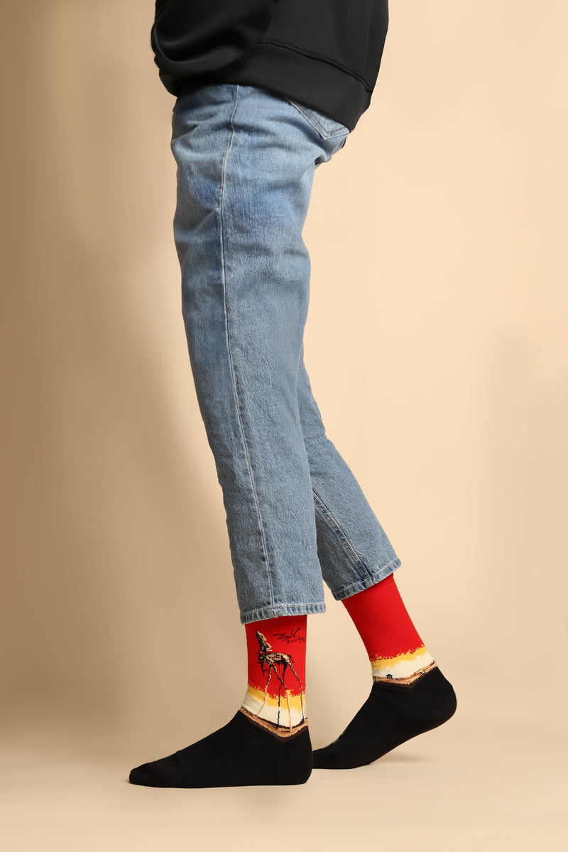 Y2 Over the elephants men's socks