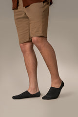 Cotton ABS invisible footies 2-pack