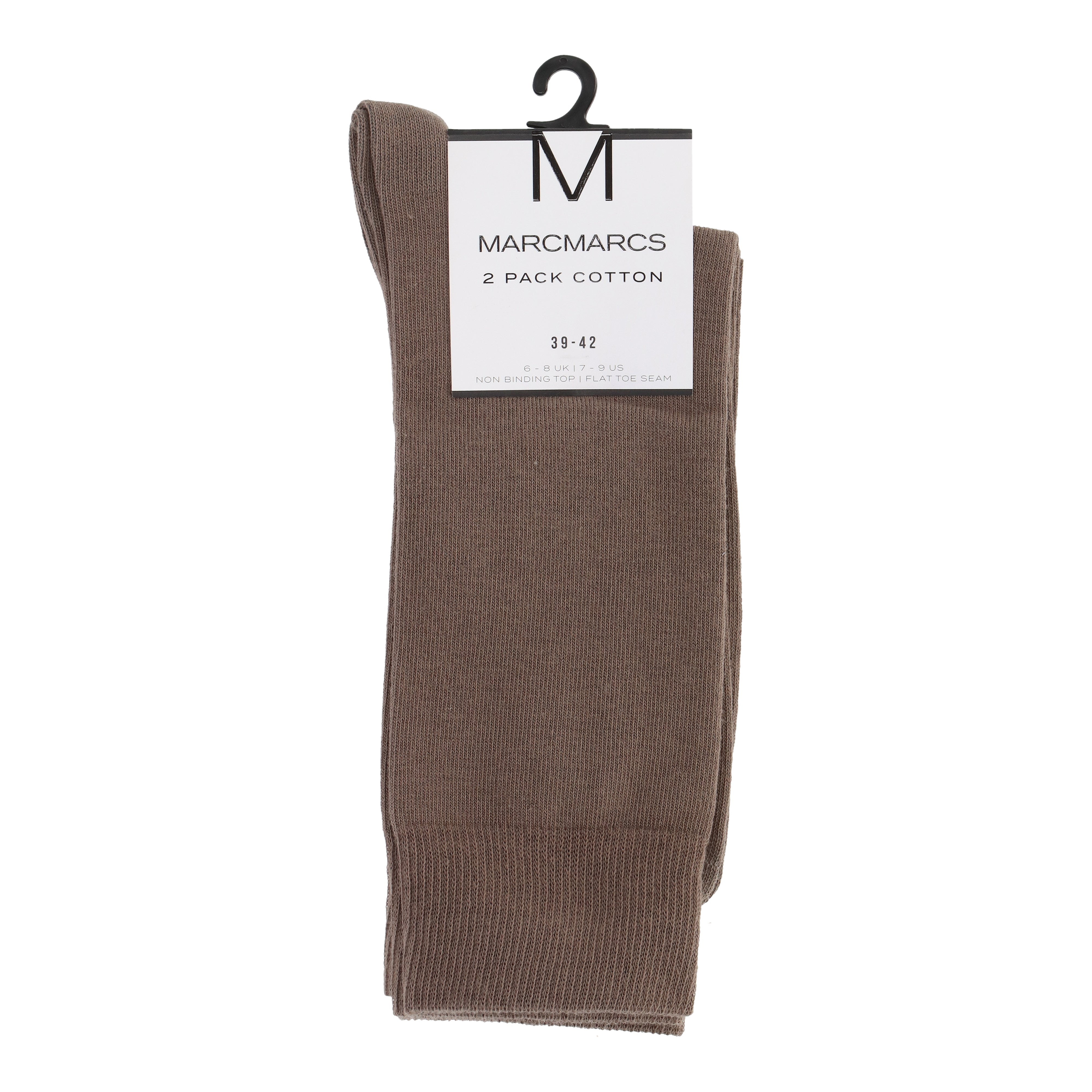 Cotton 2-pack herensokken - MarcMarcs