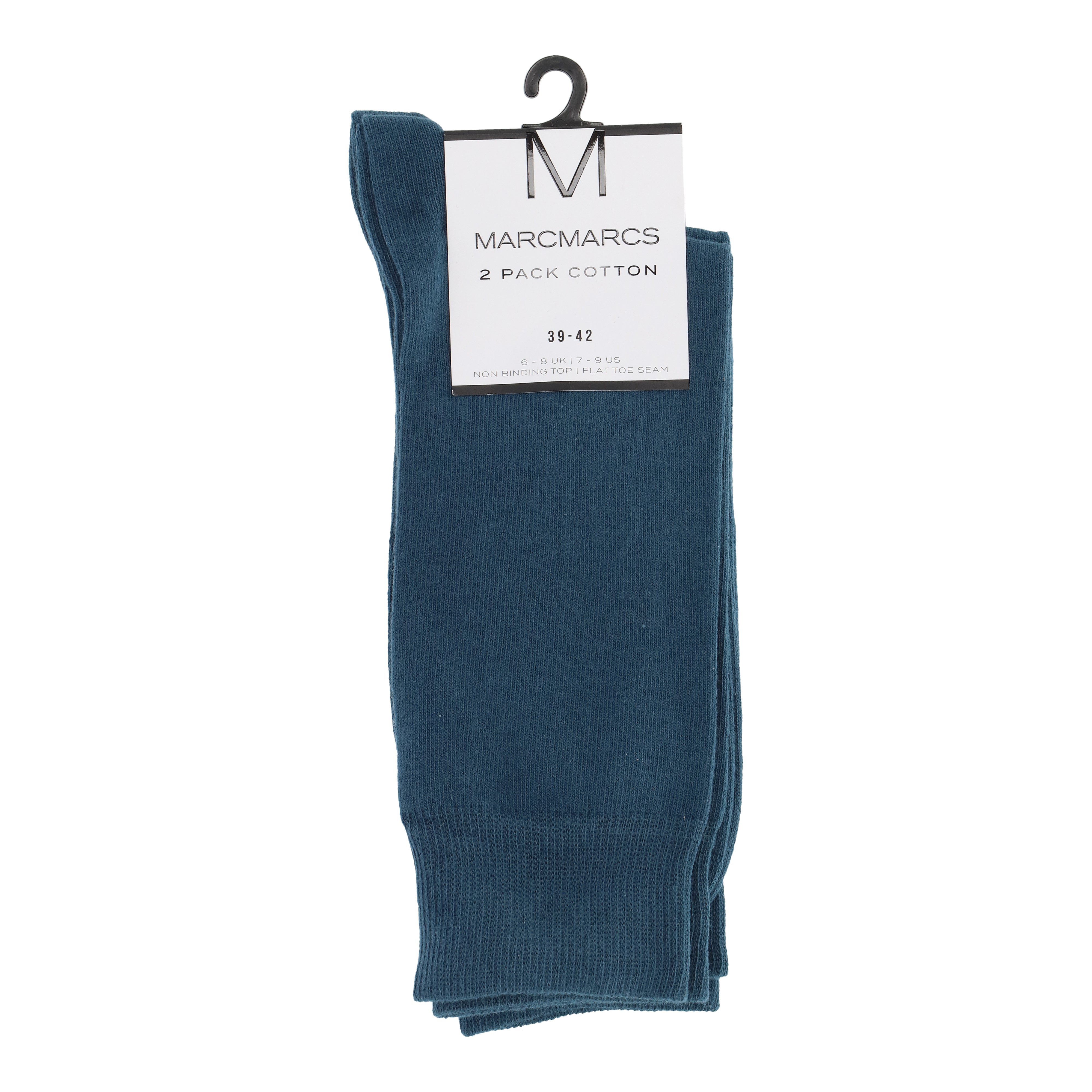 Cotton 2-pack herensokken - MarcMarcs