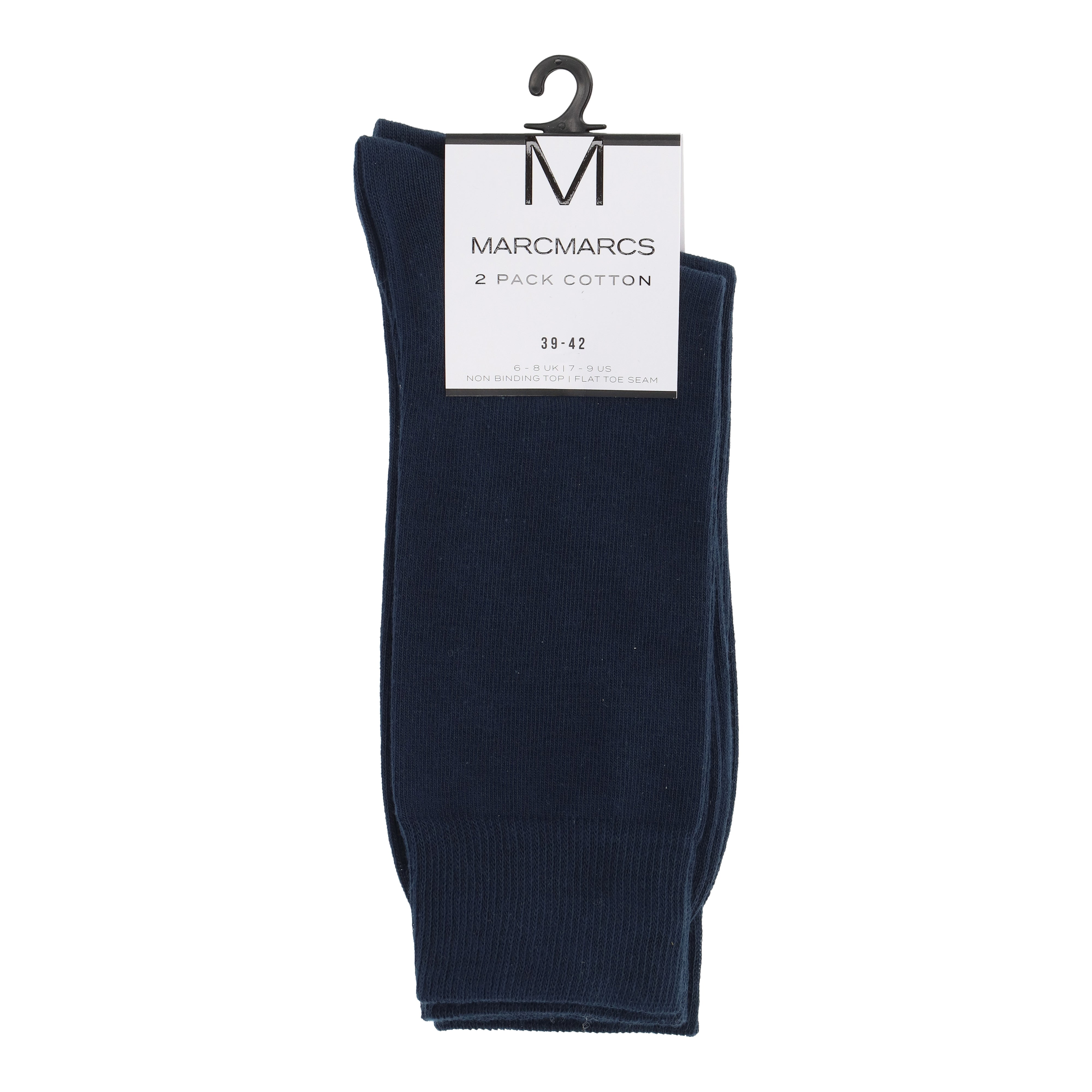 Cotton 2-pack herensokken - MarcMarcs