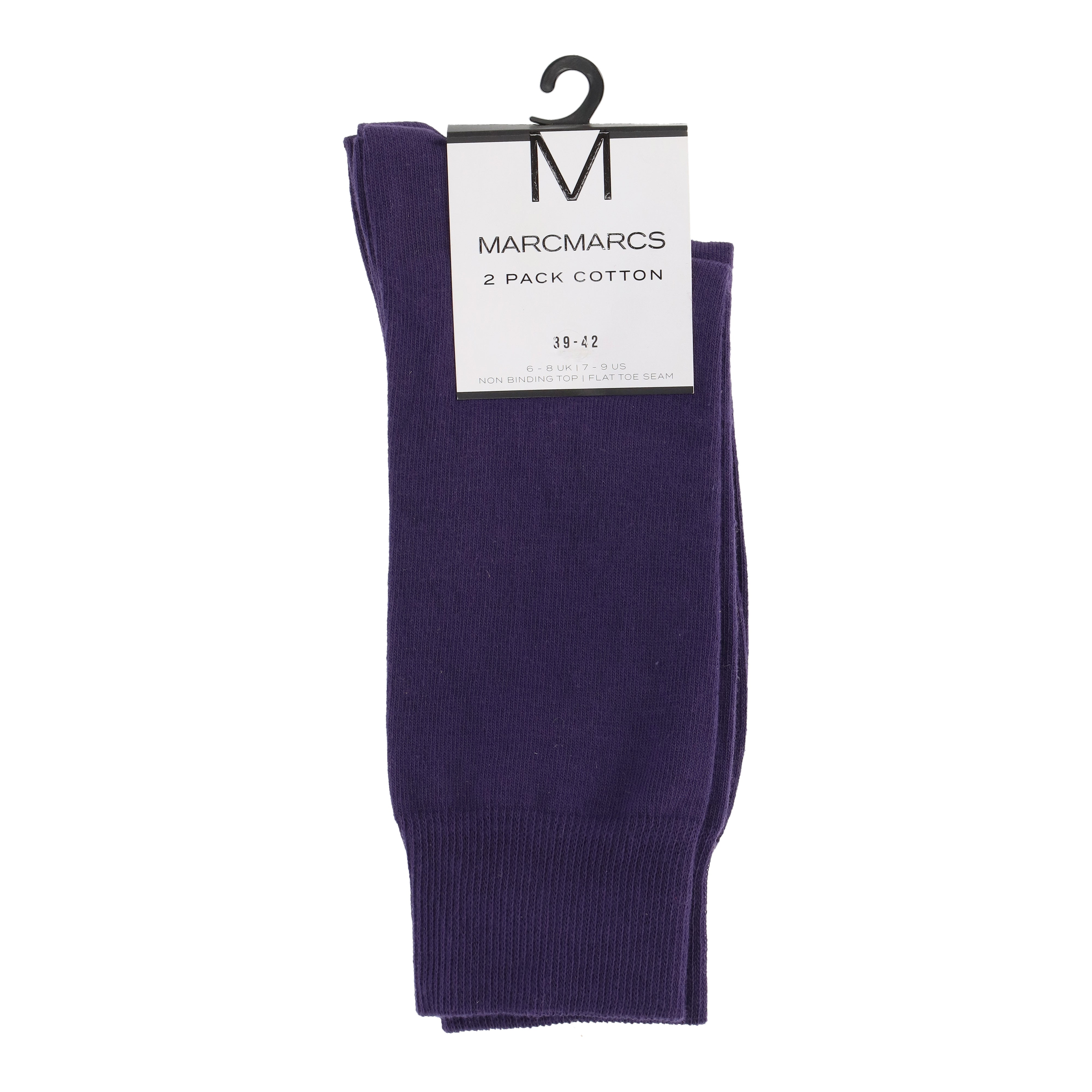 Cotton 2-pack herensokken - MarcMarcs