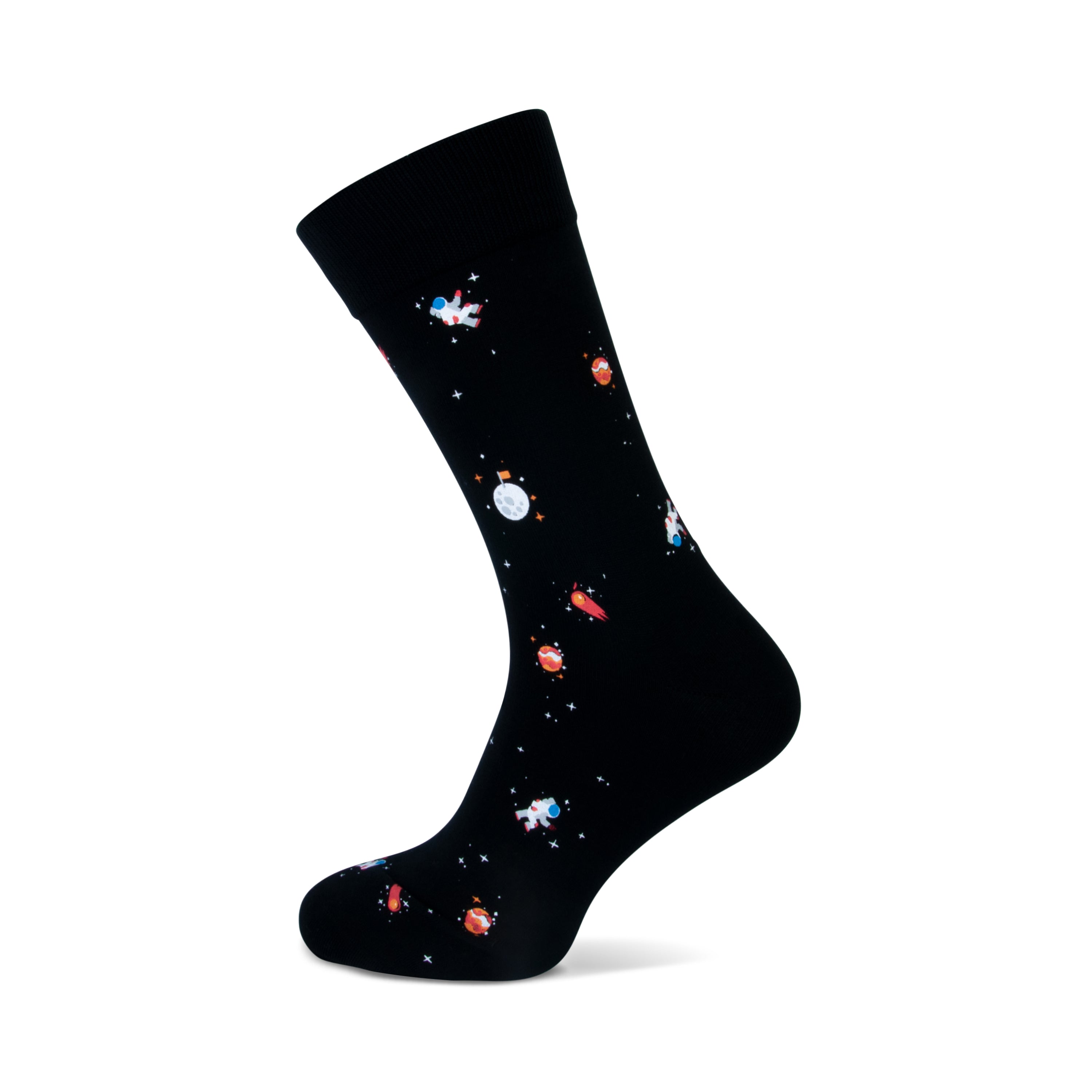 Marcmarcs Red Space cotton socks - MarcMarcs