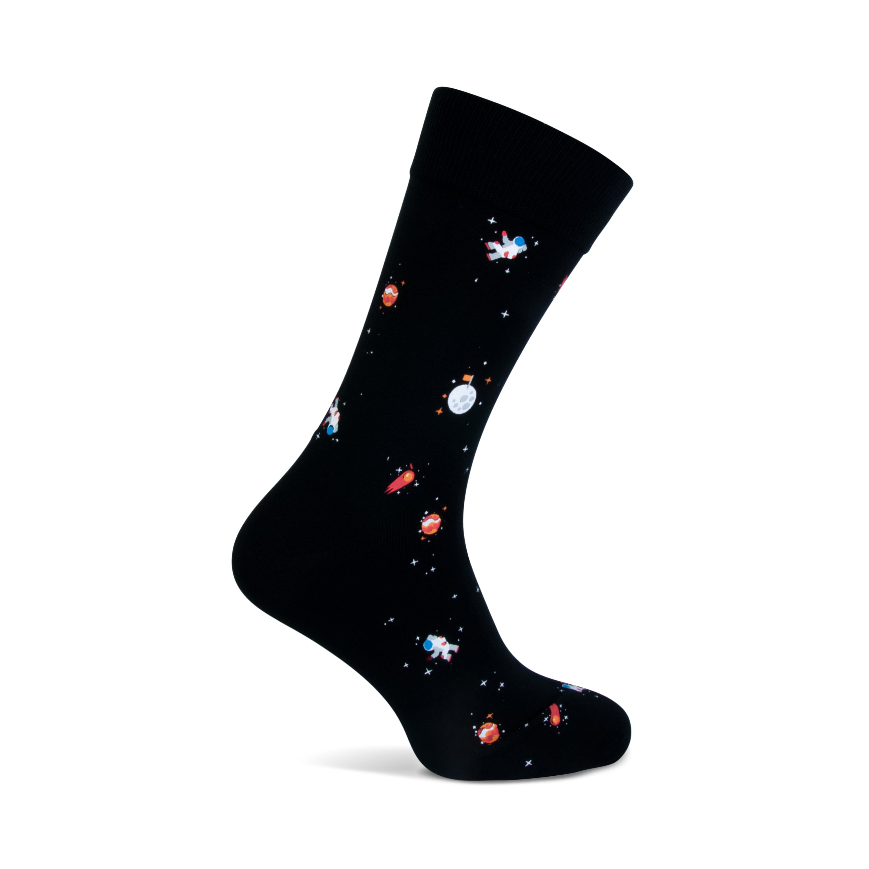 Marcmarcs Red Space cotton socks - MarcMarcs