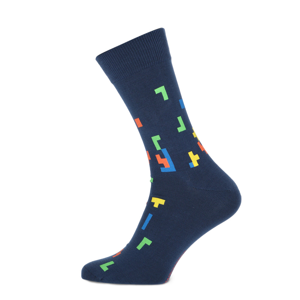 Marcmarcs Red Tetris socks - MarcMarcs