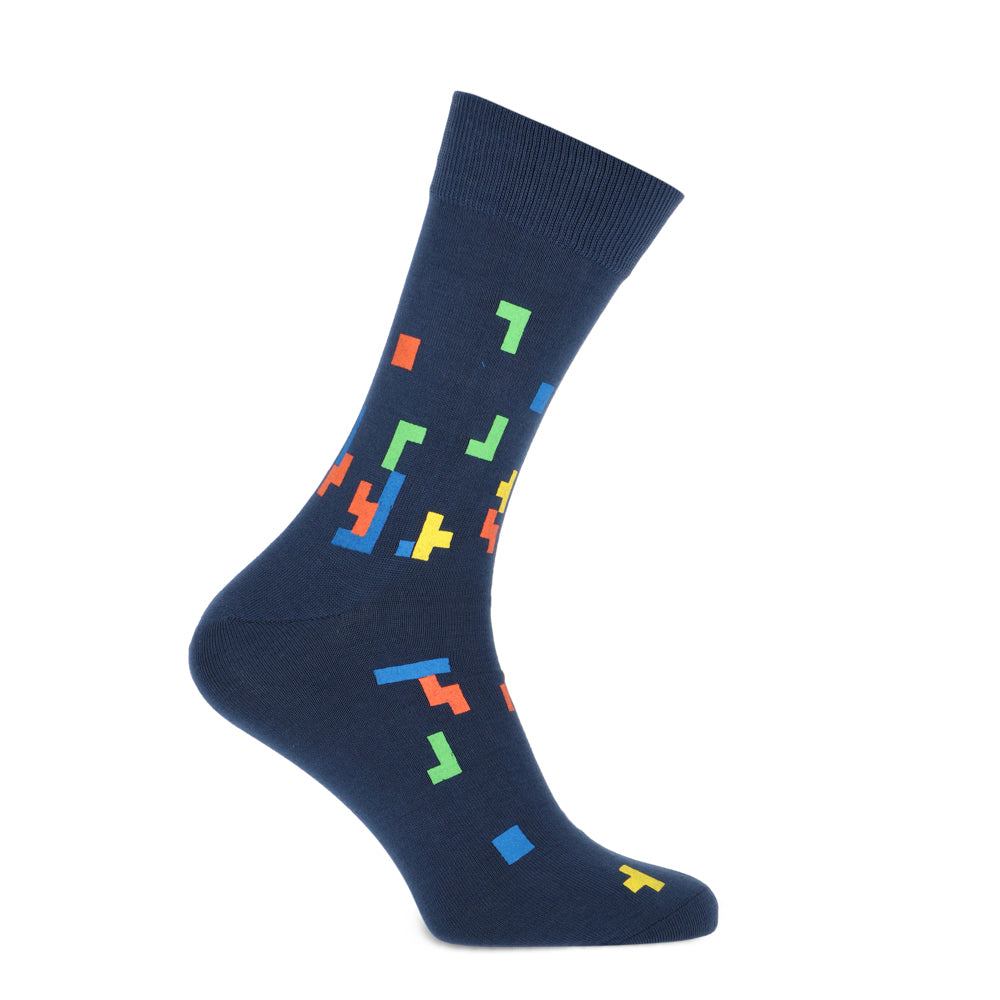 Marcmarcs Red Tetris socks - MarcMarcs