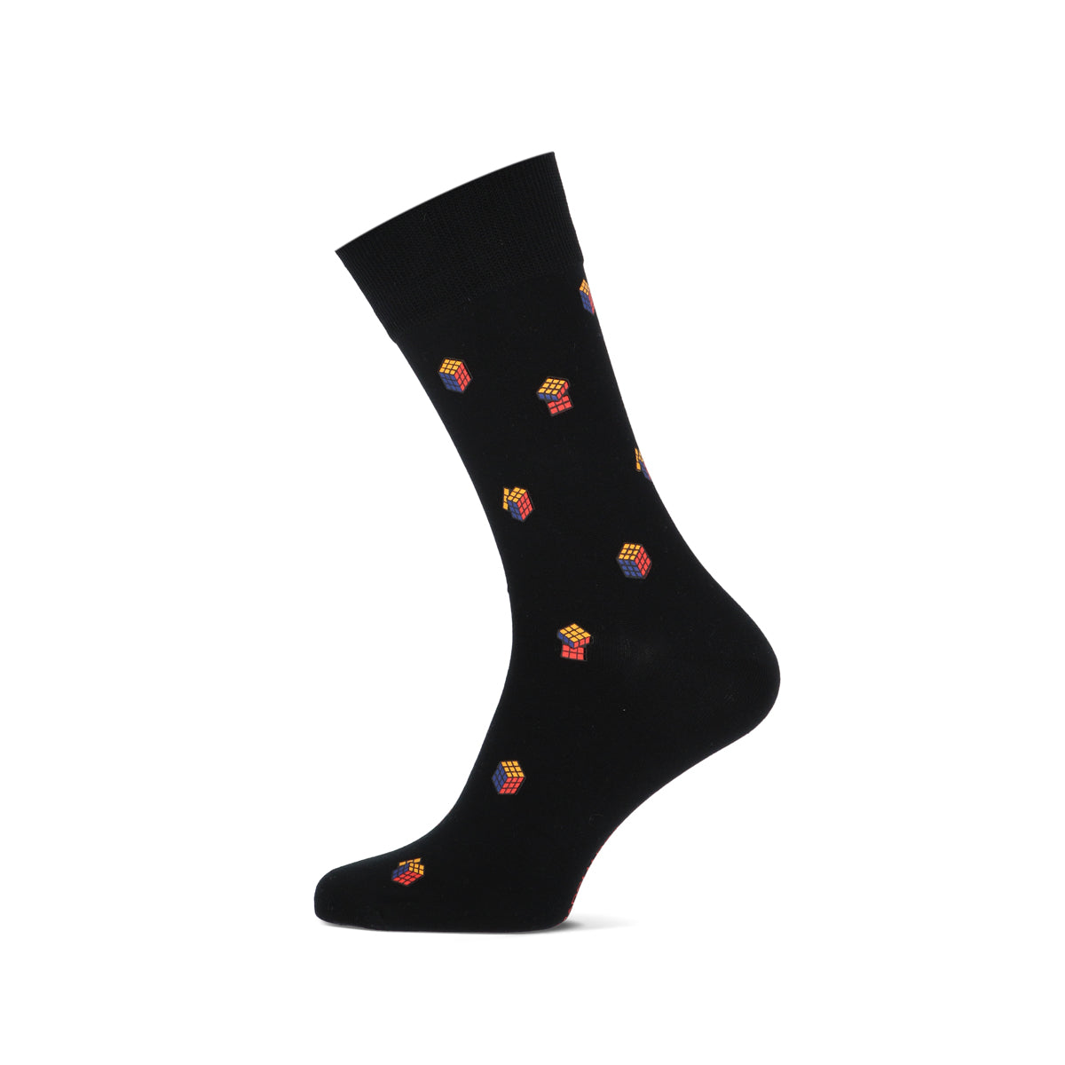 Marcmarcs Red Cubes socks - MarcMarcs