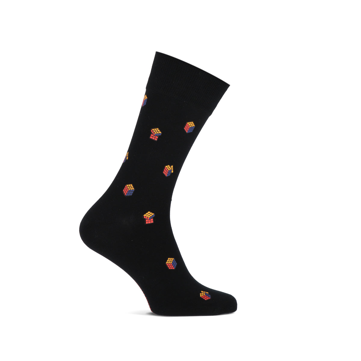 Marcmarcs Red Cubes socks - MarcMarcs